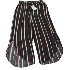 H Halston P/O Pant‎ With Tulip Hem Small NWT
